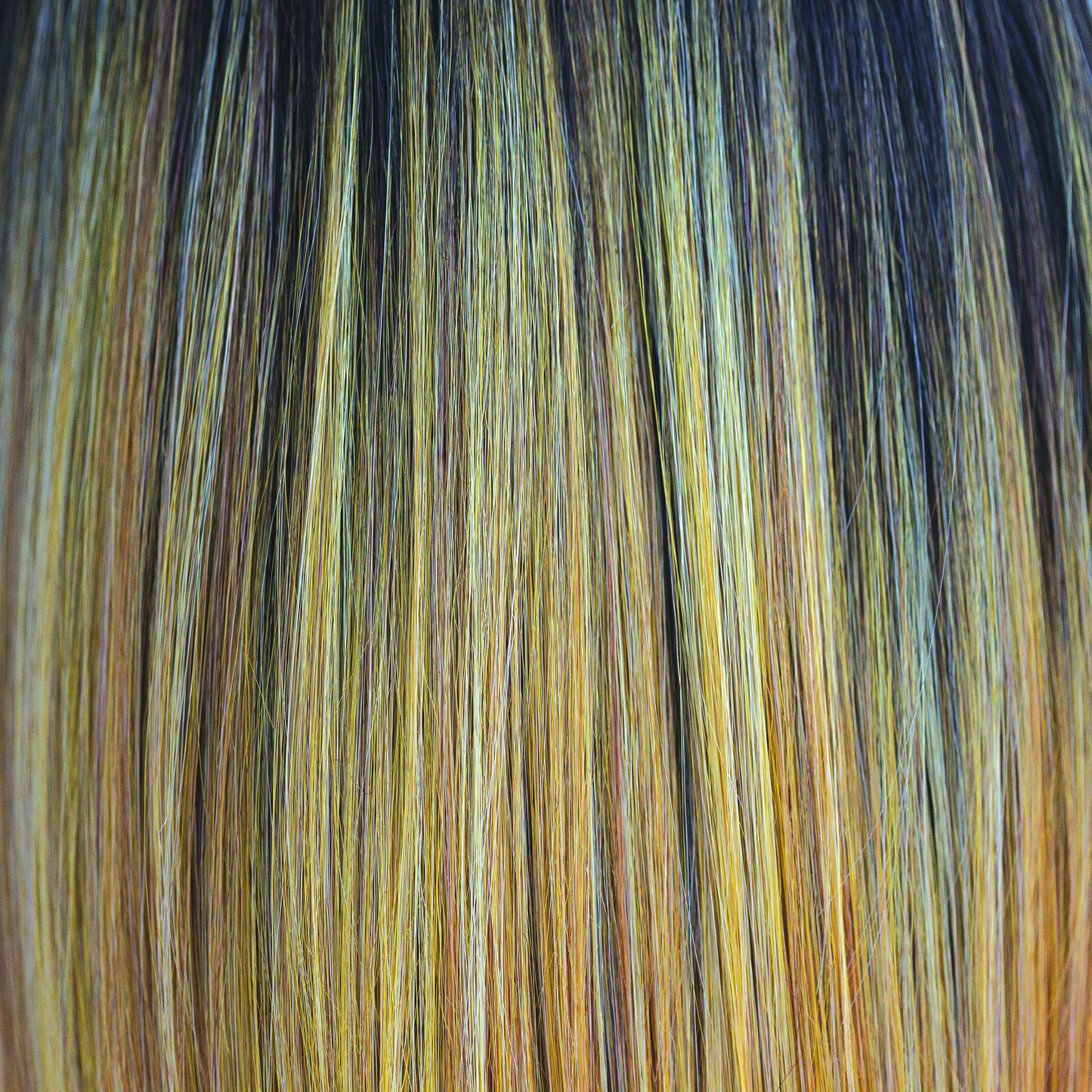 Sunkiss - A medium brown rooted color which is highlighted throughout the blonds. Variety of warm shades, blends of honey gold and Tuscan sun. Heat Friendly.