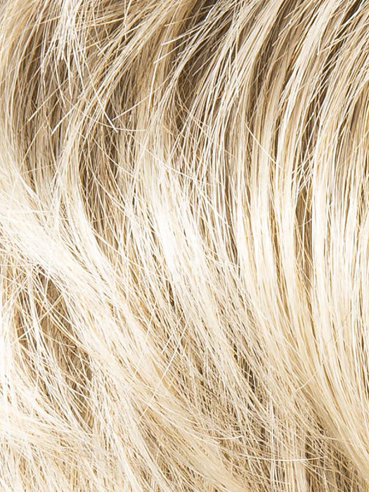 CHAMPAGNE ROOTED 22.16.23 | Light Beige Blonde, Medium Honey Blonde, and Platinum Blonde blend with Dark Roots