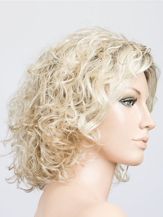 LOOP by ELLEN WILLE in PASTEL BLONDE ROOTED 25.23.26 | Lightest Golden Blonde, Lightest Pale Blonde, and Light Golden Blonde blend with Dark Shaded Roots | DISCONTINUED COLOR