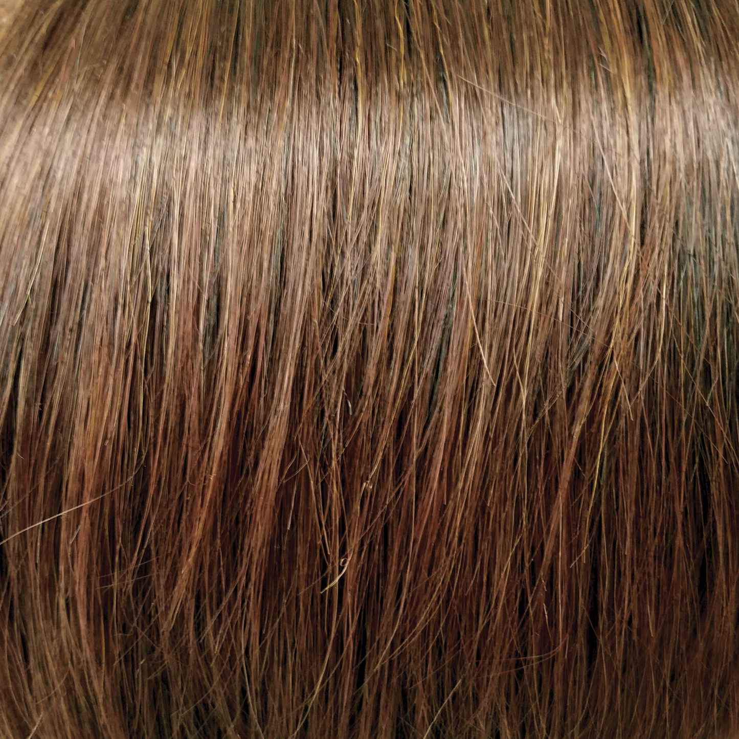 Red Brown  -  A natural blend of warm rich brown and reddish brown with a subtle reddish shade on a brown base.