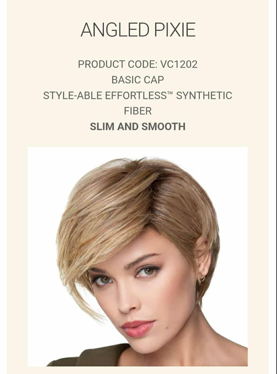 TressAllure Angled Pixie
