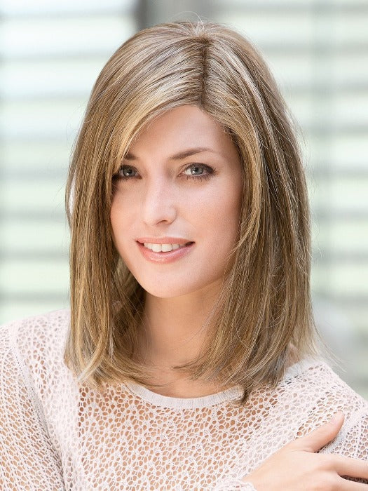 MATRIX by ELLEN WILLE in SAND MIX 14.26.20 | Medium Ash Blonde, Light Gold Blonde and Light Strawberry Blonde Blend