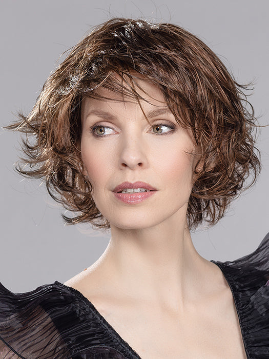 FLAIR MONO by ELLEN WILLE in CHOCOLATE MIX 830.6 | Medium Brown Blended with Light Auburn, and Dark Brown Blend