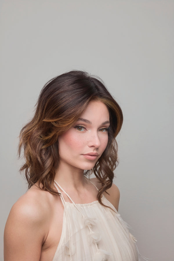 Medium Wavy TP Mono Wig - 774   Amore Collection