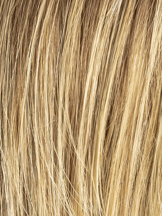 LIGHT BERNSTEIN ROOTED 12.19.27 | Light Auburn, Light Honey Blonde, and Light Reddish Brown Blend and Dark Roots