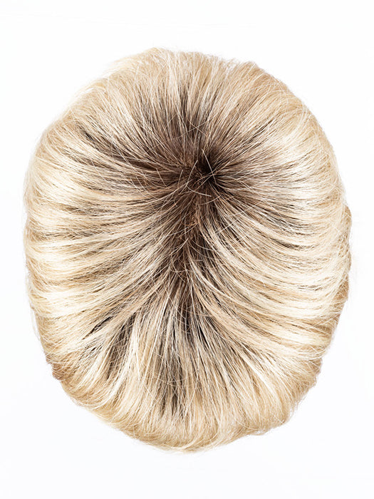 CHAMPAGNE ROOTED 25.22.16 | Lightest Golden Blonde and Light Neutral Blonde with Medium Blonde Blend and Shaded Roots