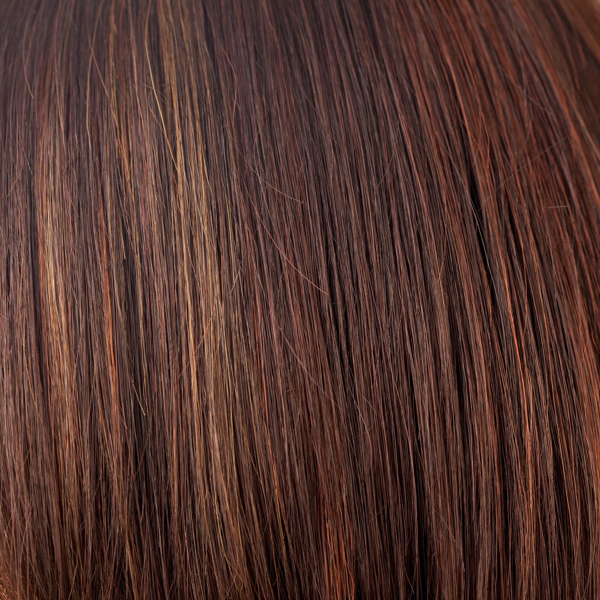 Garnet Glaze  -  One of the most popular colors in our reds! This rich classy red brown has bags of shine and has highlights and low lights of slightly lighter and darker coppers running throughout the garnet brown base. This Garnet Glaze color is beautiful!