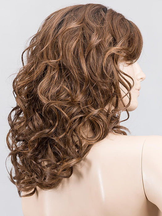 CHOCOLATE ROOTED 830.6 | Medium Brown Blended with Light Auburn, and Dark Brown blends with Shaded Roots 