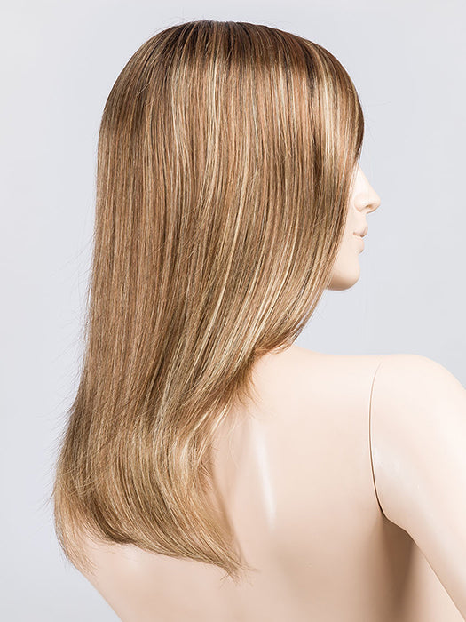 LIGHT BERNSTEIN ROOTED 12.26.27 | Lightest Brown, Light Golden Blonde, and Dark Strawberry Blonde Blend with Shaded Roots