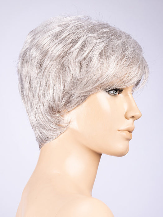 DARK SNOW MIX 56.6 | Black/Dark Brown and Lightest Brown with Pearl White and Grey Blend 